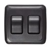 RV Designer S523, Contoured Wall Switch, Includes Base and Bezel,