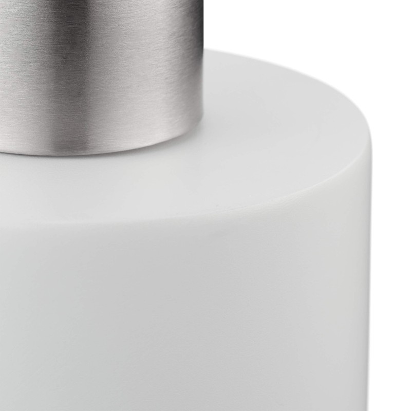 Relaxdays Soap Dispenser 180ml Refillable Bathroom Toilet Kitchen Liquid Soap