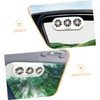 BUGUUYO Car Ventilation Fan USB Conditioner Three Air Outlets Compatible
