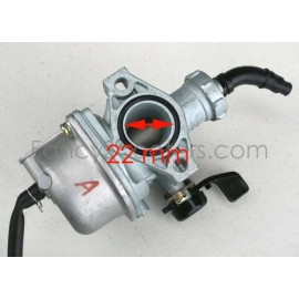 FANCY SCOOTERS Kayo 90cc TS90 Dirt Bike Carburetor With Manual Choke PZ22 (High Performance)