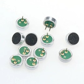 6 * 2.2mm Microphone Capacitive Electret Microphones Pick Up Sensitivity Electret Condenser 6mmx2.2mm Loudspeaker Mic for Arduino 10pcs