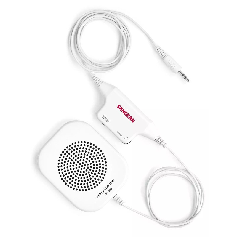 Sangean PS 300 Pillow Speaker with Amplifier Adjustable Volume for