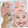 Minkissy Hair Dry Cap Absorbent Shower Hat Headband Gentle Material