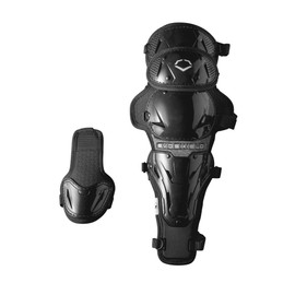 Evoshield Pro-Srz™ Upper Leg Guards - Black, Intermediate [13.5-15.5"]