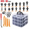 Ameribox 650Pcs Car Retainer Auto Fasteners Push Trim Plastic Clips