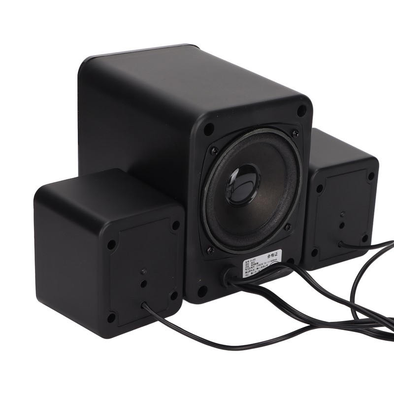 USB Powered Desktop Speakers Computer Speakers with Subwoofer for PC