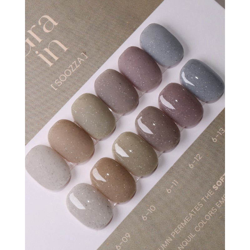 classic nail Sujagel grain texture glitter gel + 30 parts