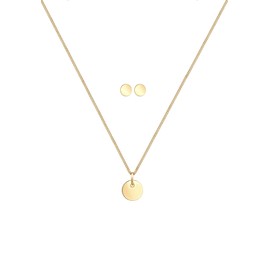 Elli Geo Basic Trend Women's Jewellery Set in 925 Sterling Silver