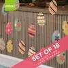 Easter Decorations - Easter Window Stickers - 16 x Beautiful
