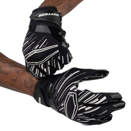 Cutters - Game Day Pro Receiver Gloves LE YTH Black/White Lux M