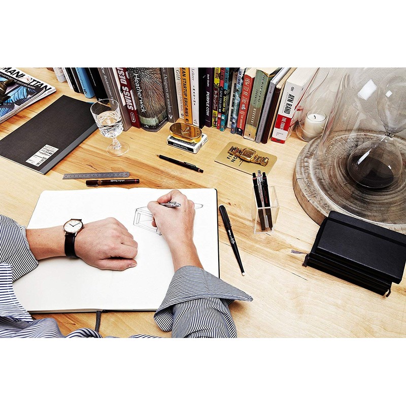 rOtring Tikky-Grafik Fineliner Felt Tip Pens | 0.5mm | Black