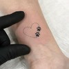 Tattoo Tech, 2 Sheets Tiny Semi Permanent Tattoo, Lasts 7-15