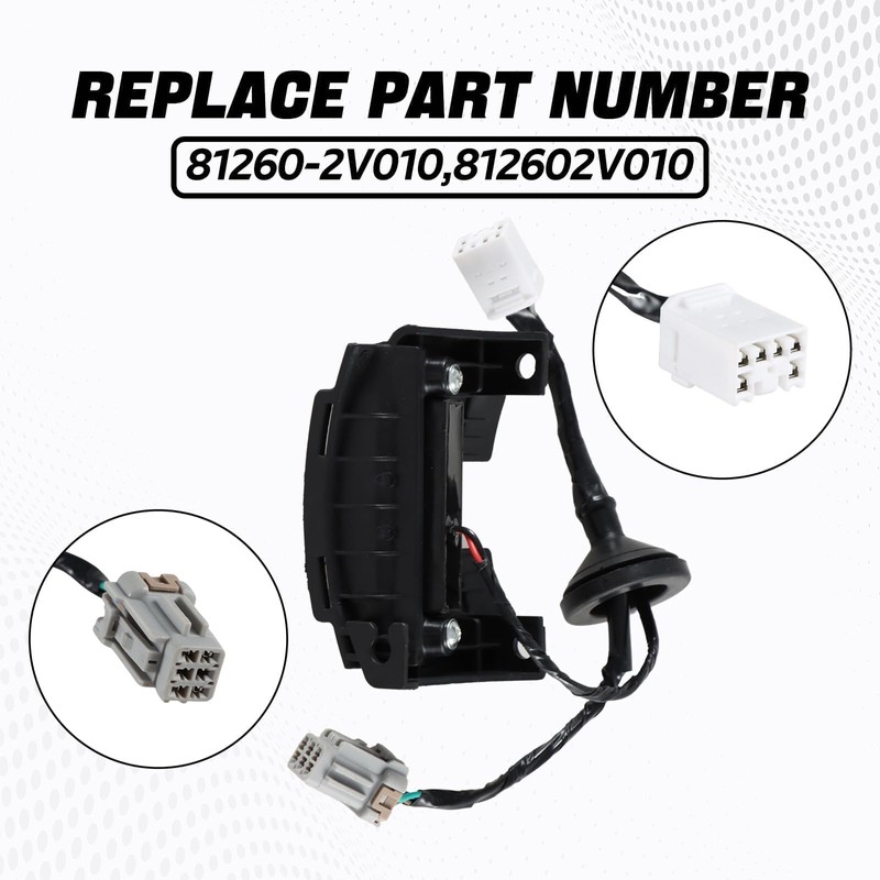 FUSCH Outside HDL Lock Assembly Back Hatch Release Switch Trunk