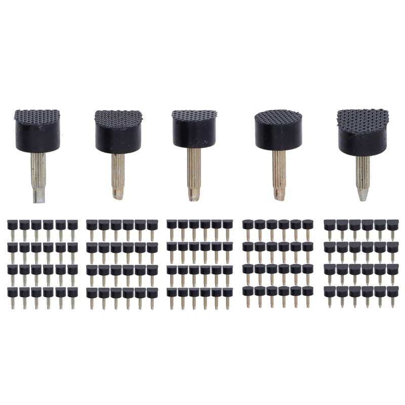 120Pcs High Heel Tip Caps TPU Polyurethane Iron Shoes Repairing