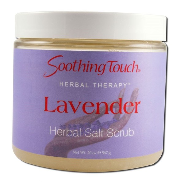 Soothing Touch Salt Scrub Lavender 20 Oz