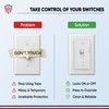 eLock Switch Guard for Toggle Switches | Child Proof Light
