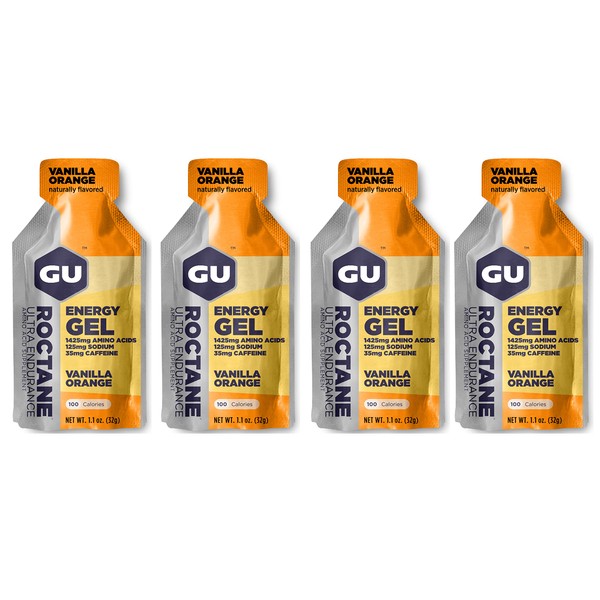 Gu Energy Roctane Energy Running Gels - 4 Gel Taster