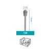 Dremel 134 High-Speed Milling Cutter Accessory Set for Multifunctional Tool