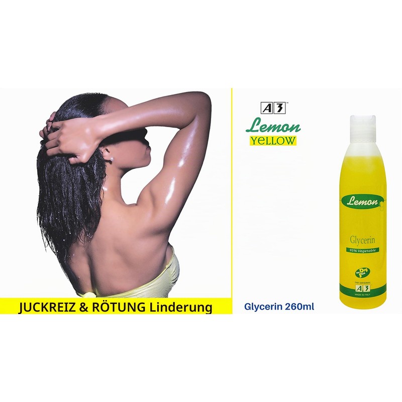 A3 Lemon Glycerine - 260 ml