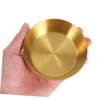 NOLITOY Metal Sauce Bowls Elegant Round Condiment Cups for Sushi