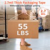 JARLINK 12 Rolls Clear Packing Tape with 2 Dispensers, Heavy