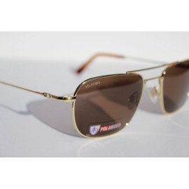 AMERICAN OPTICAL Checkmate POLARIZED Sunglasses Gold/Brown ST HA BNN-P NEW