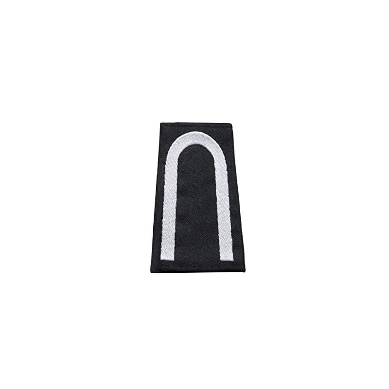 baum-m gmbh Rank loops for shoulder epaulets, colour: black, officer