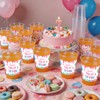 50 PCS Sweet Sassy and Seven Birthday Plastic Cups,12 OZ