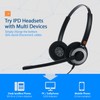 IPD IPH-165 Phone Headset with Noise Cancelling Microphone and 2.5mm