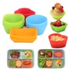 Paquete de 40 Recipientes de Silicona para Tazas Box Lunch
