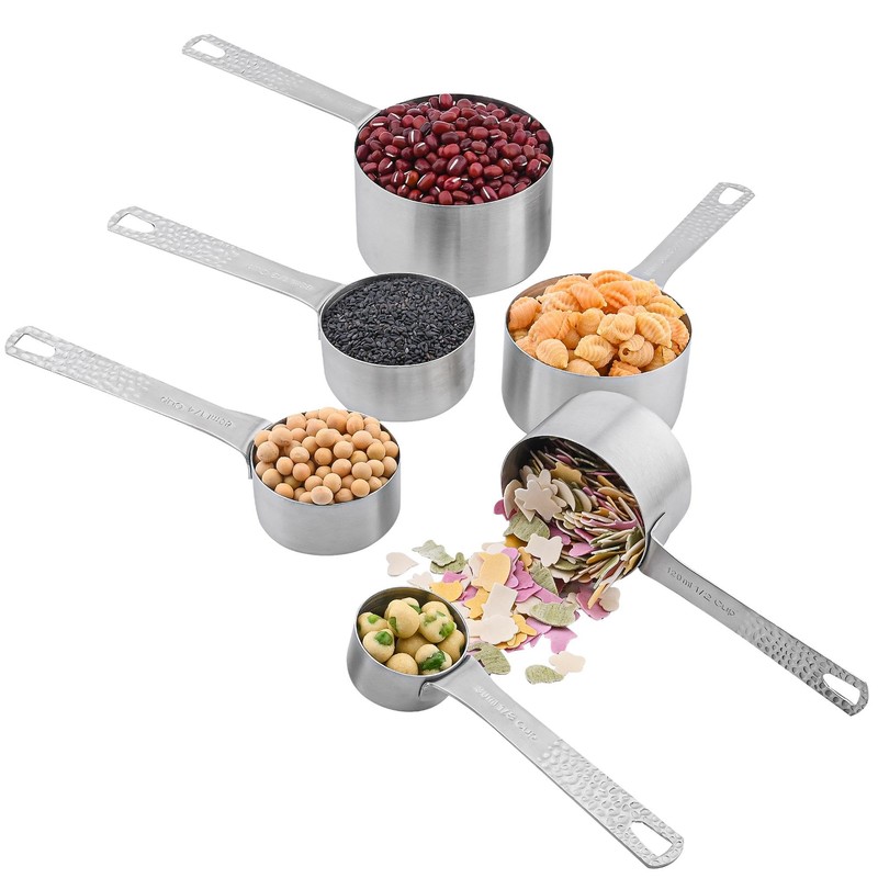 Hotsyang Measuring Cups and Spoons Set 16, 18/8 Stainless Steel