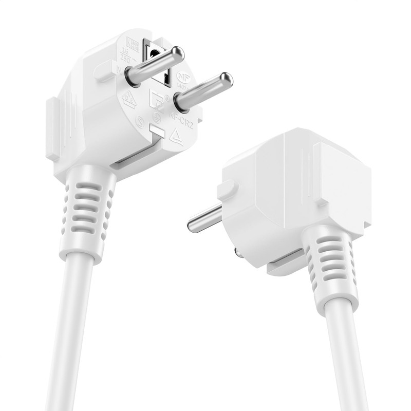 deleyCON 6-Way Power Strip with On/Off Switch Multiple Socket Power