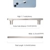Cotykiley 6 Pack 5 Inch(128mm) Brushed Satin Nickel Cabinet Handles
