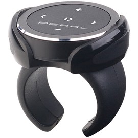 auvisio Lenkradfernbedienung: Media-Fernbedienung für iOS & Android, Bluetooth 4.0, Kamera-Auslöser (Lenkradfernbedienung, Bluetooth, Fernbedienung Smartphone, Fernbedienungen Smartphones iPhones)