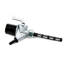 BISOMO Fuel Tap with Water Bag, Fuel Tap, Tank Tap, DDR Design, Compatible with Simson S50, S51, S70, MZ, Moped, Mokick