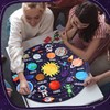 MiniInflat Solar System Felt Story Board Set 2.5 Ft Space