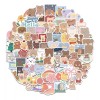 Osos Coreanos Cute Kawaii 50 Calcomanias Sticker Pvc Vs Agua