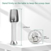 Mini SS304 stainless steel scoop with tamp tool,0.25 gram capacity