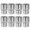 HARFINGTON 8pcs E-Torx Socket 1/2" Drive E22 External Torx Deep