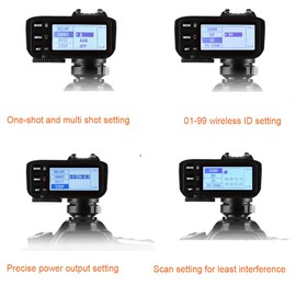 Godox X2T-C TTL Wireless Transmitter, 1/8000s HSS, Bluetooth Connection, 5 Separate Group Buttons, Relocated Control-Wheel, New Hotshoe Locking, Compatible with Canon DSLR