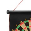 15in Magnetic Dart Board with 6 Dart Safety Magnet Doublesided