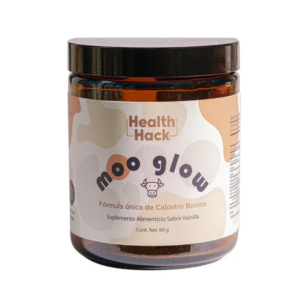 Suplemento Calostro Bovino Moo Glow Para Microbiota, Belleza