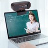 1080P Webcam with Microphone Noise Canceling, Web Camera 30fps Facial