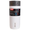Décor Insulated Cool Touch Double Wall Travel Coffee Cup, Leak