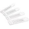 BENECREAT Acrylic Weaving Needles, 1.5/2/ 2.5/ 3cm Clear Knitting Board