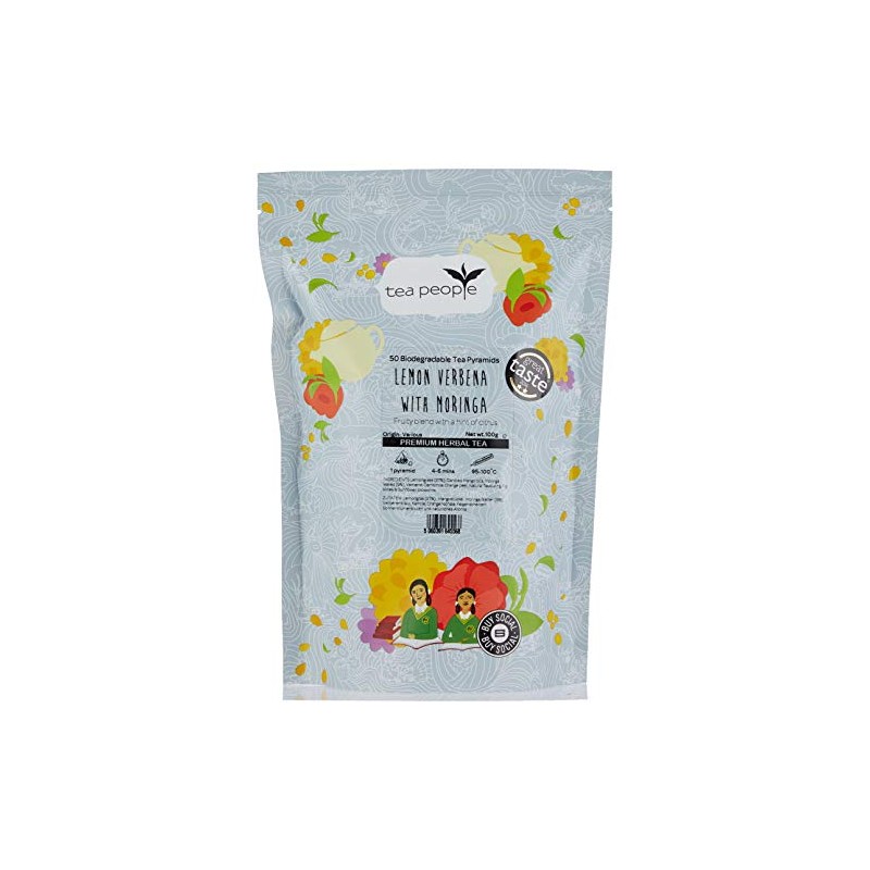 Tea People Fruity Vervain Delight - 50 Pyramid Refill Pack
