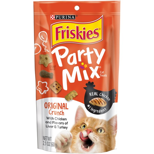 Friskies Chicken Liver Tartar Control Cat Treats, 2.1 oz