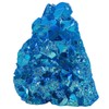 dssmboom Irregularly White AB Titanium Coated Rock Quartz Cluster Mineral