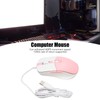 Wired Mouse Ergonomic Streamlined Cool RGB Optical Sensor Gaming Mechanical
