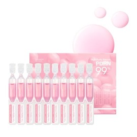 medicube Salmon DNA PDRN Pink One Day Serum | 99% Salmon DNA PDRN Intensive Ampoule, Collagen, Glutathione, Hyaluronic Acid - Improves skin radiance | Korean skincare 0.05 fl.oz x 10e
